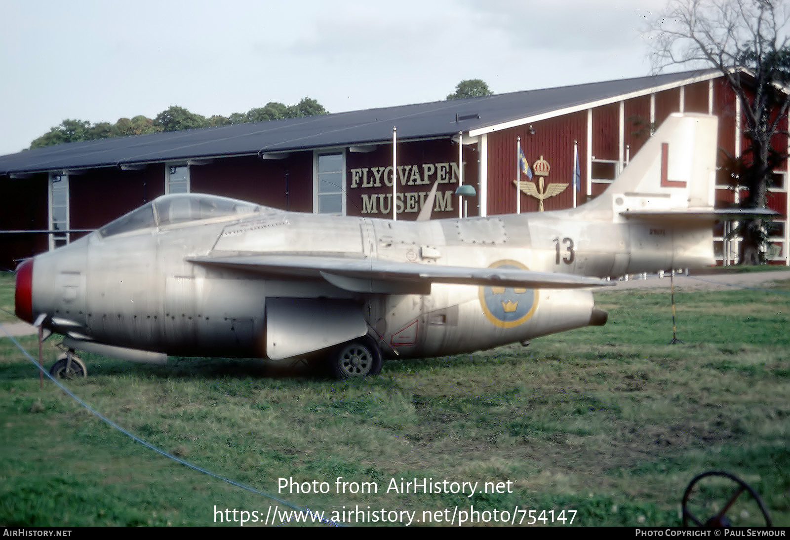 Aircraft Photo of 29171 | Saab J29A Tunnan | Sweden - Air Force | AirHistory.net #754147