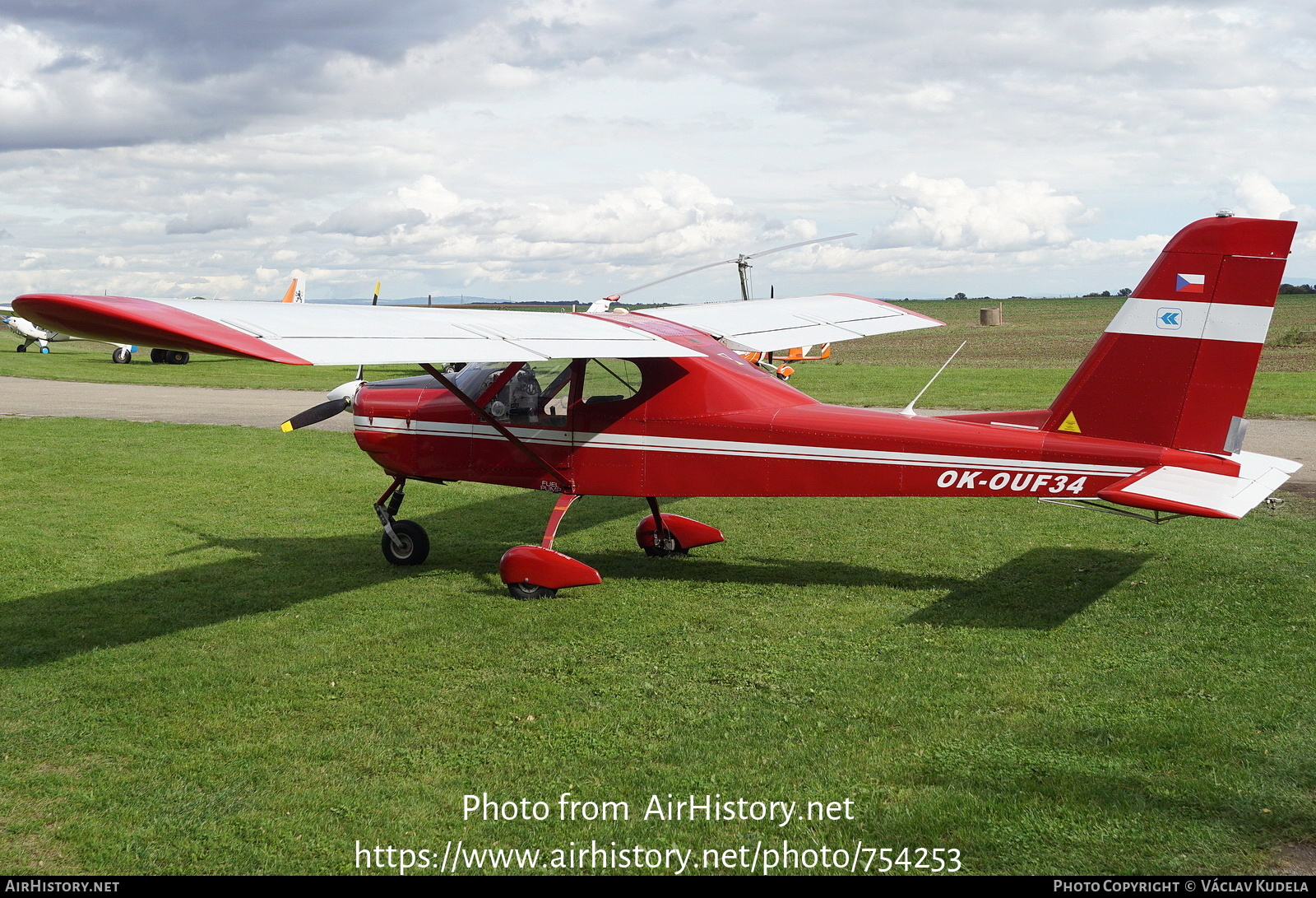 Aircraft Photo of OK-OUF 34 | Tecnam P-92 Echo | AirHistory.net #754253