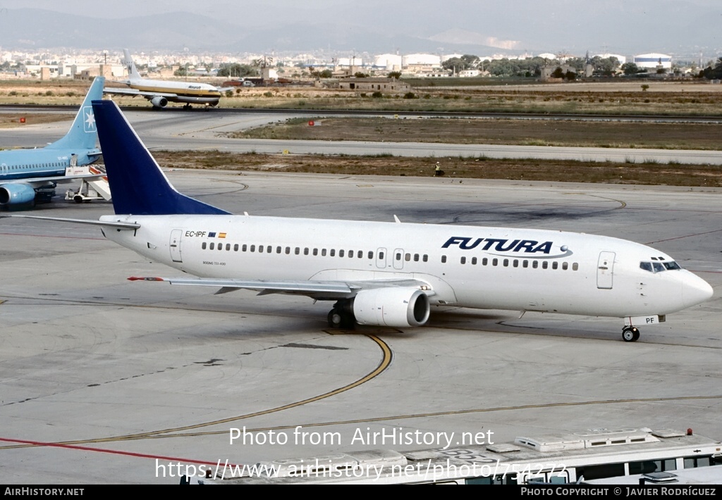 Aircraft Photo of EC-IPF | Boeing 737-4K5 | Futura International Airways | AirHistory.net #754272