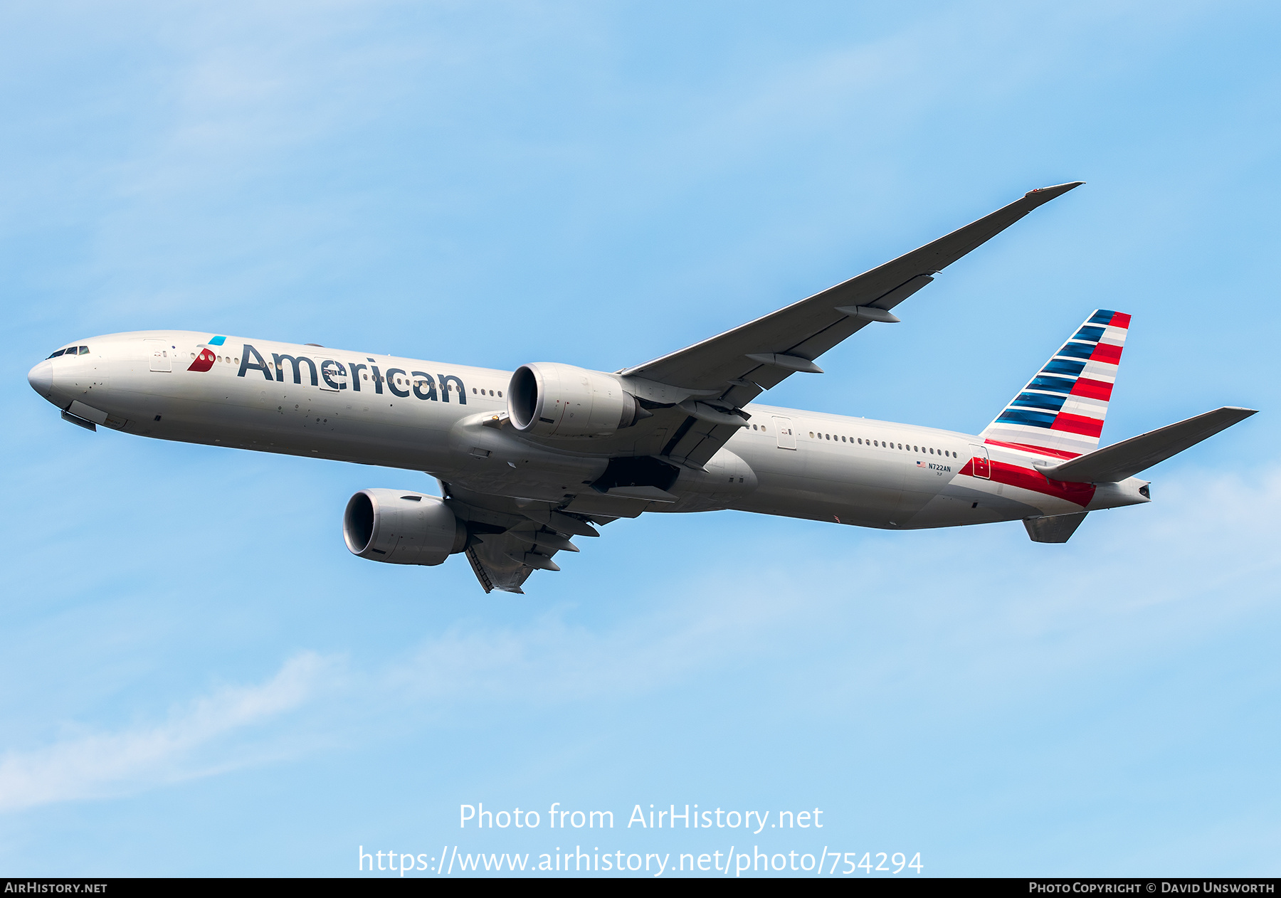 Aircraft Photo of N722AN | Boeing 777-323/ER | American Airlines | AirHistory.net #754294