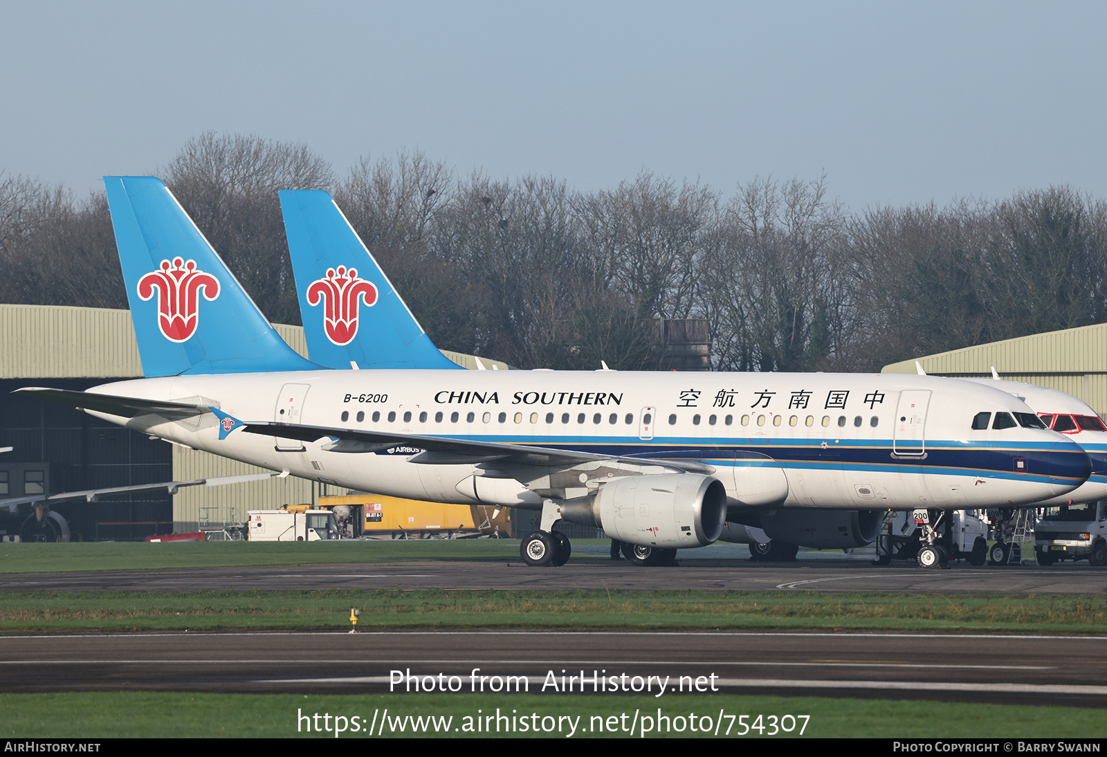 Aircraft Photo of B-6200 | Airbus A319-112 | China Southern Airlines | AirHistory.net #754307