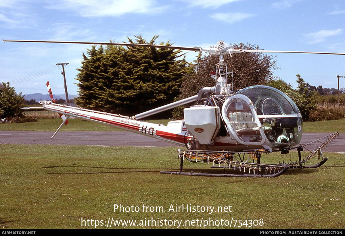 Aircraft Photo of ZK-HHO / HO | Hiller UH-12E | James Aviation | AirHistory.net #754308