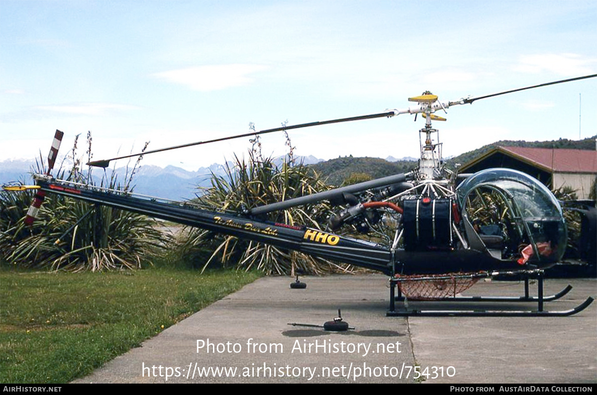 Aircraft Photo of ZK-HHO | Hiller UH-12E/Soloy | Te Anau Deer | AirHistory.net #754310