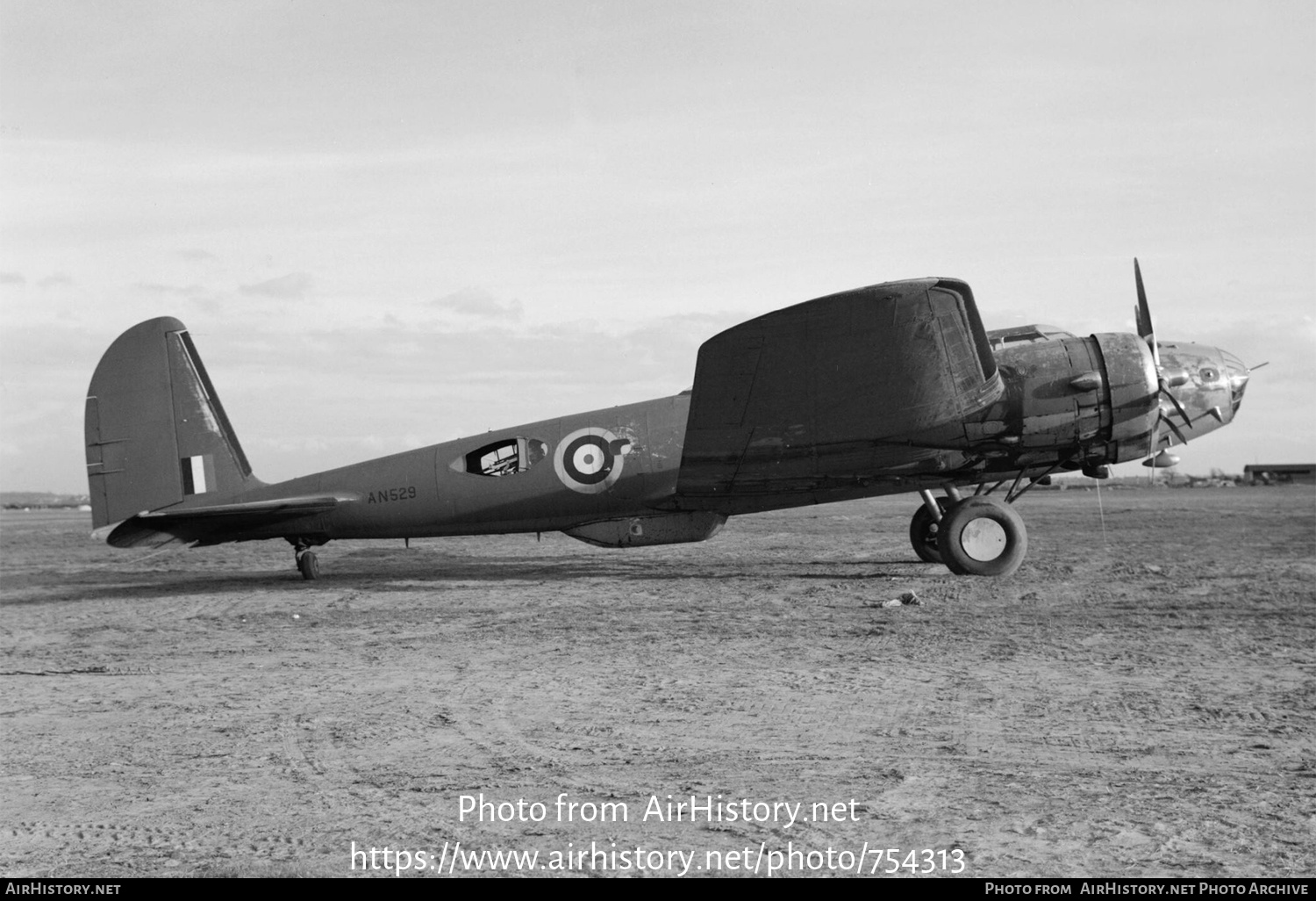 Aircraft Photo of AN529 | Boeing B-17C Fortress Mk.1 | UK - Air Force | AirHistory.net #754313