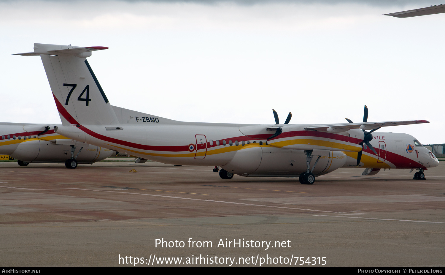 Aircraft Photo of F-ZBMD | Conair DHC-8-402 Q400-MR | Sécurité Civile | AirHistory.net #754315