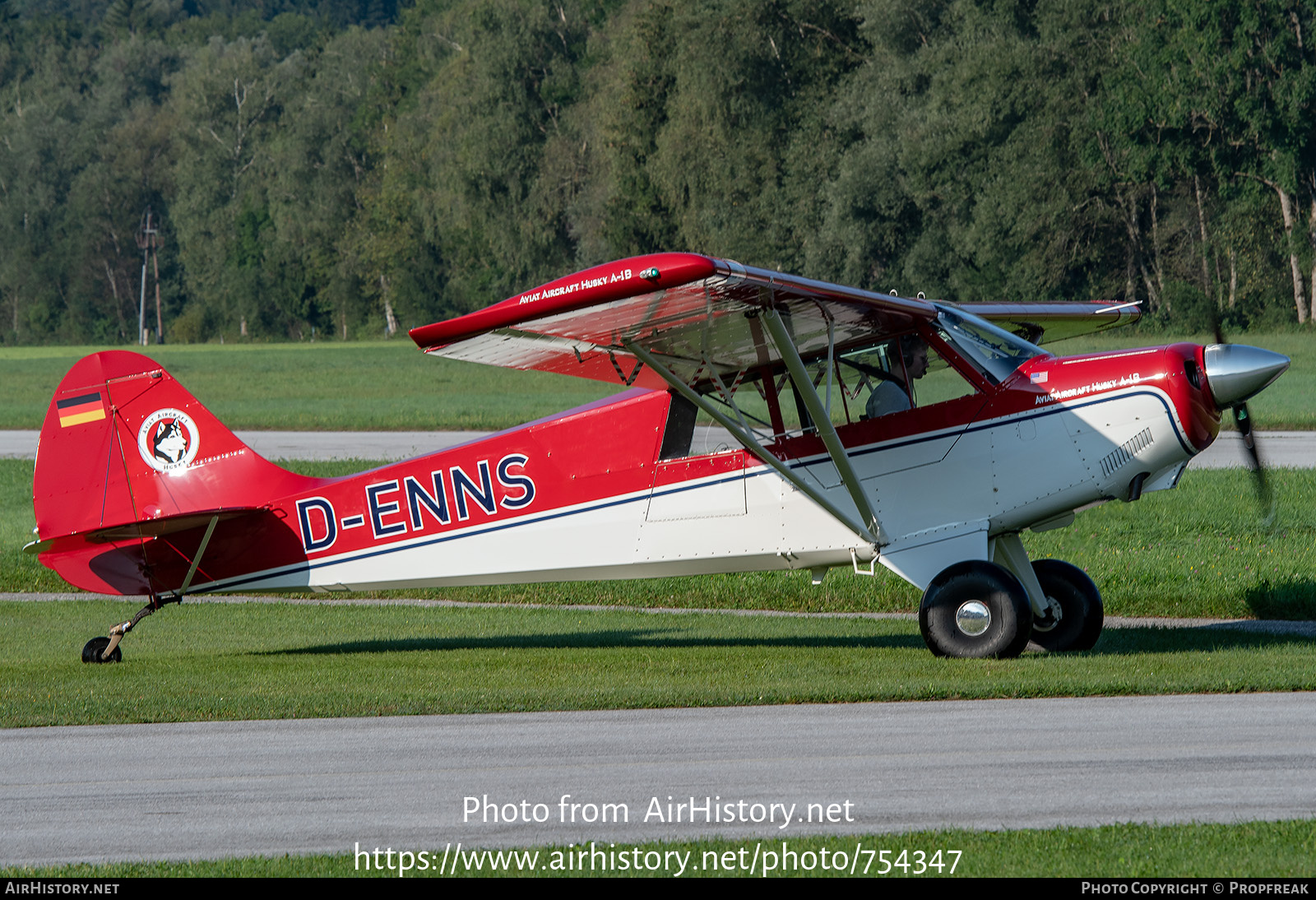 Aircraft Photo of D-ENNS | Aviat A-1B Husky | AirHistory.net #754347