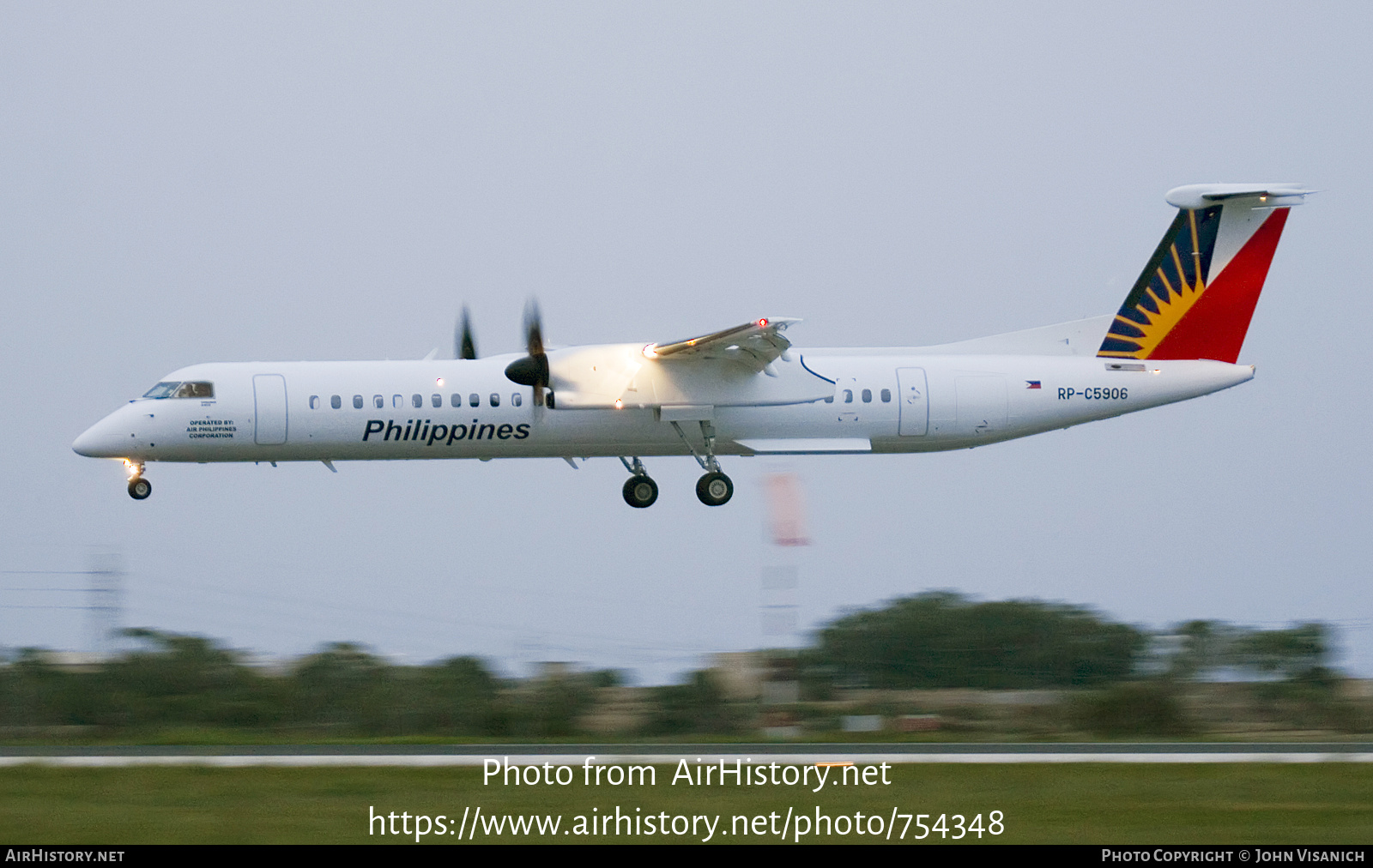 Aircraft Photo of RP-C5906 | Bombardier DHC-8-402 Dash 8 | Philippine Airlines | AirHistory.net #754348