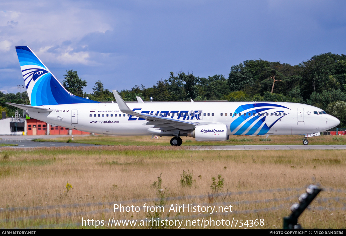 Aircraft Photo of SU-GCZ | Boeing 737-866 | EgyptAir | AirHistory.net #754368