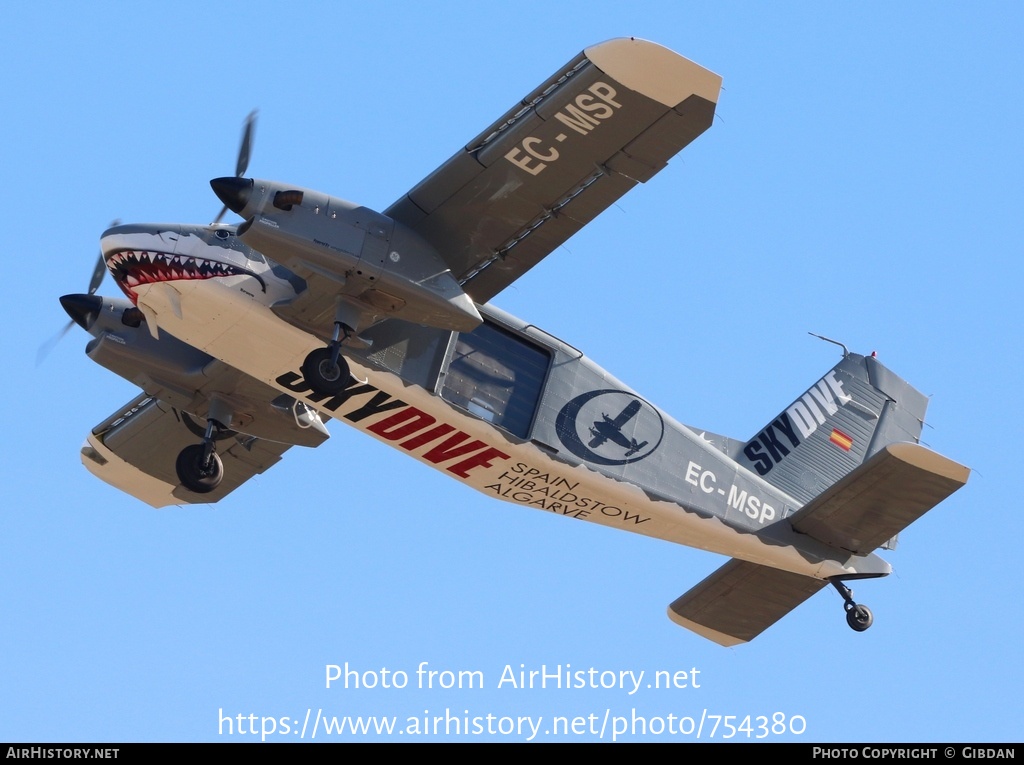 Aircraft Photo of EC-MSP | Dornier Do-28 G.92 | Skydive Spain | AirHistory.net #754380