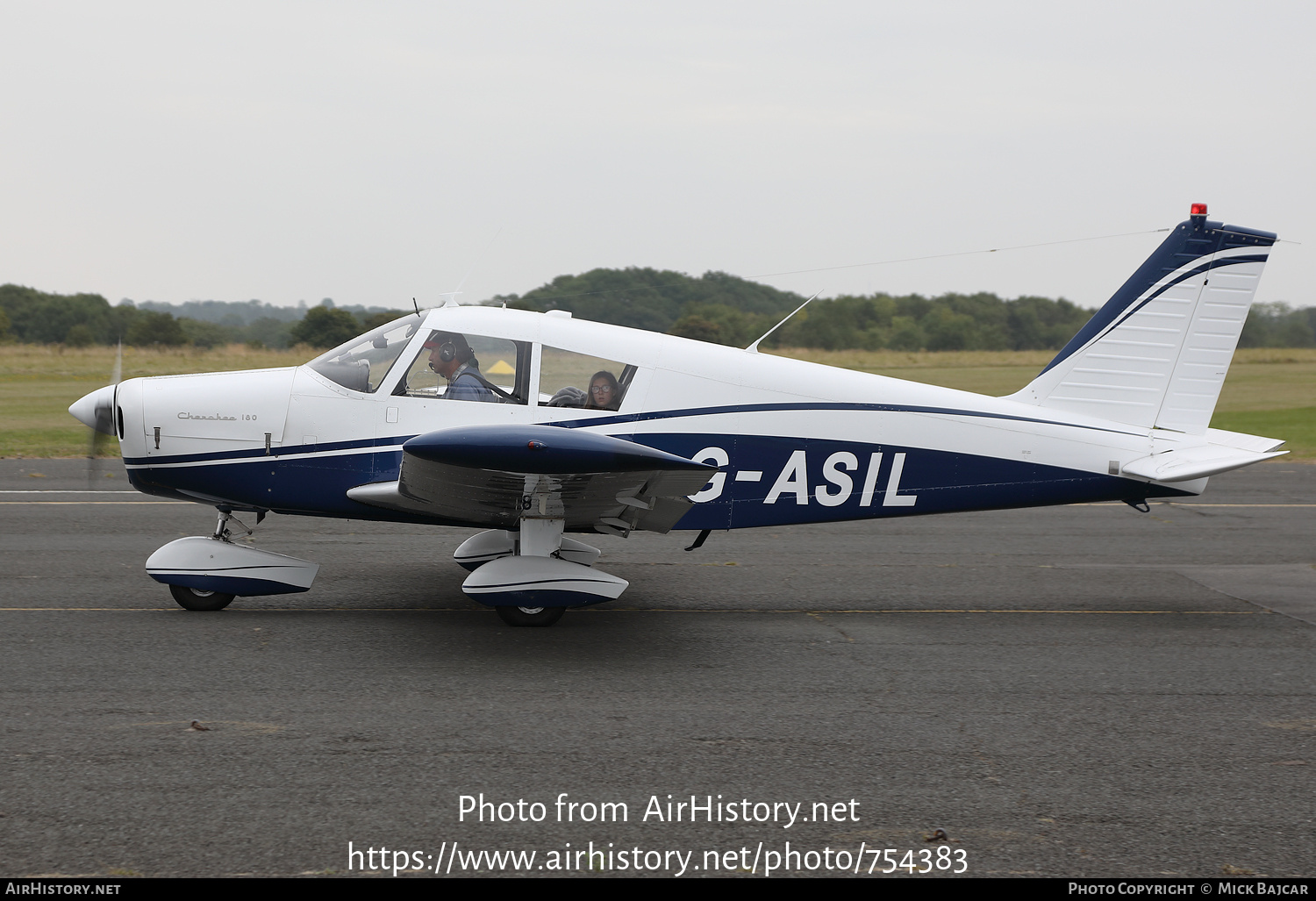 Aircraft Photo of G-ASIL | Piper PA-28-180 Cherokee B | AirHistory.net #754383