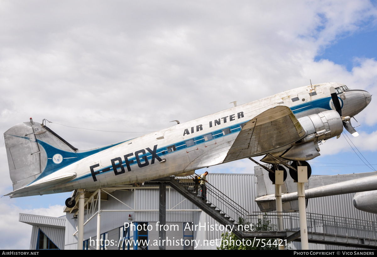 Aircraft Photo of F-BFGX | Douglas DC-3(C) | Air Inter | AirHistory.net #754421