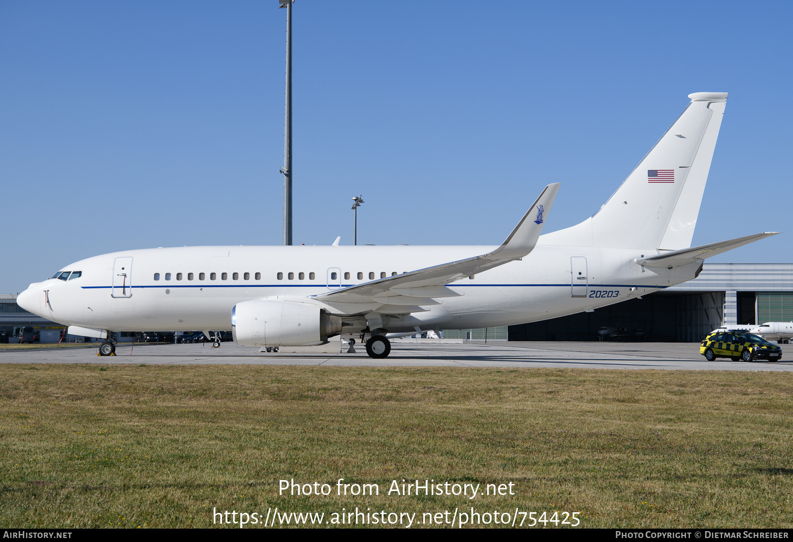 Aircraft Photo of 02-0203 / 20203 | Boeing C-40C | USA - Air Force | AirHistory.net #754425