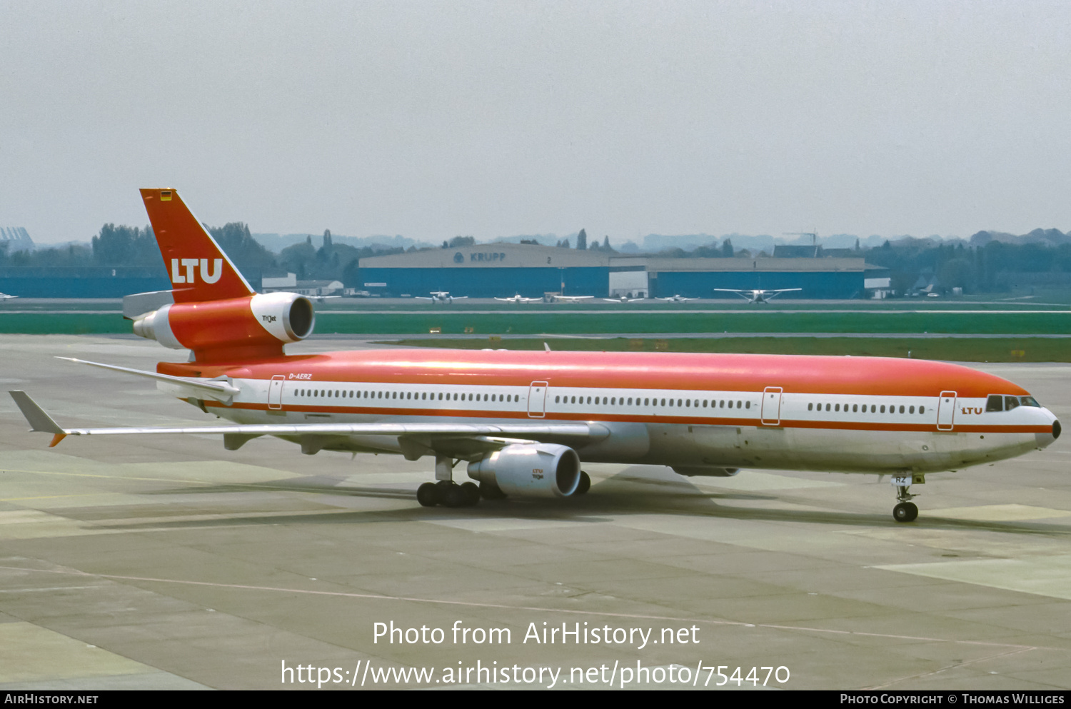 Aircraft Photo of D-AERZ | McDonnell Douglas MD-11 | LTU - Lufttransport-Unternehmen | AirHistory.net #754470