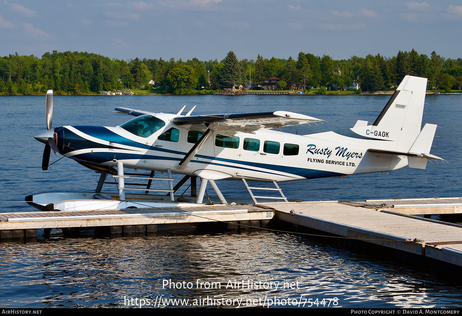 Aircraft Photo of C-GAGK | Cessna 208 Caravan I | Rusty Myers Flying Service | AirHistory.net #754478