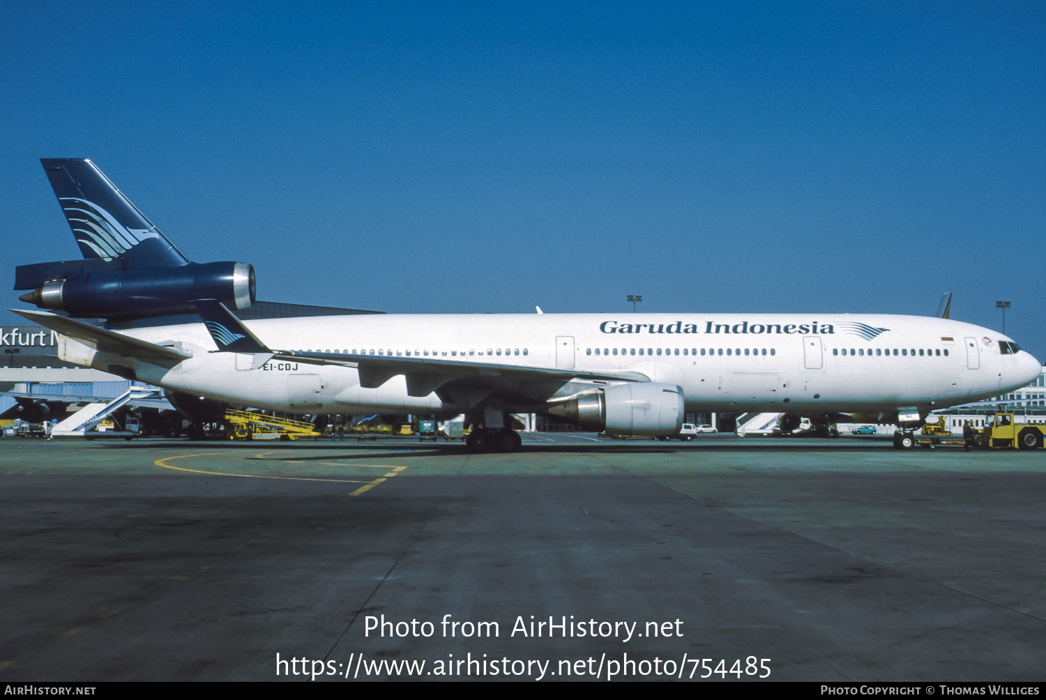 Aircraft Photo of EI-CDJ | McDonnell Douglas MD-11 | Garuda Indonesia | AirHistory.net #754485