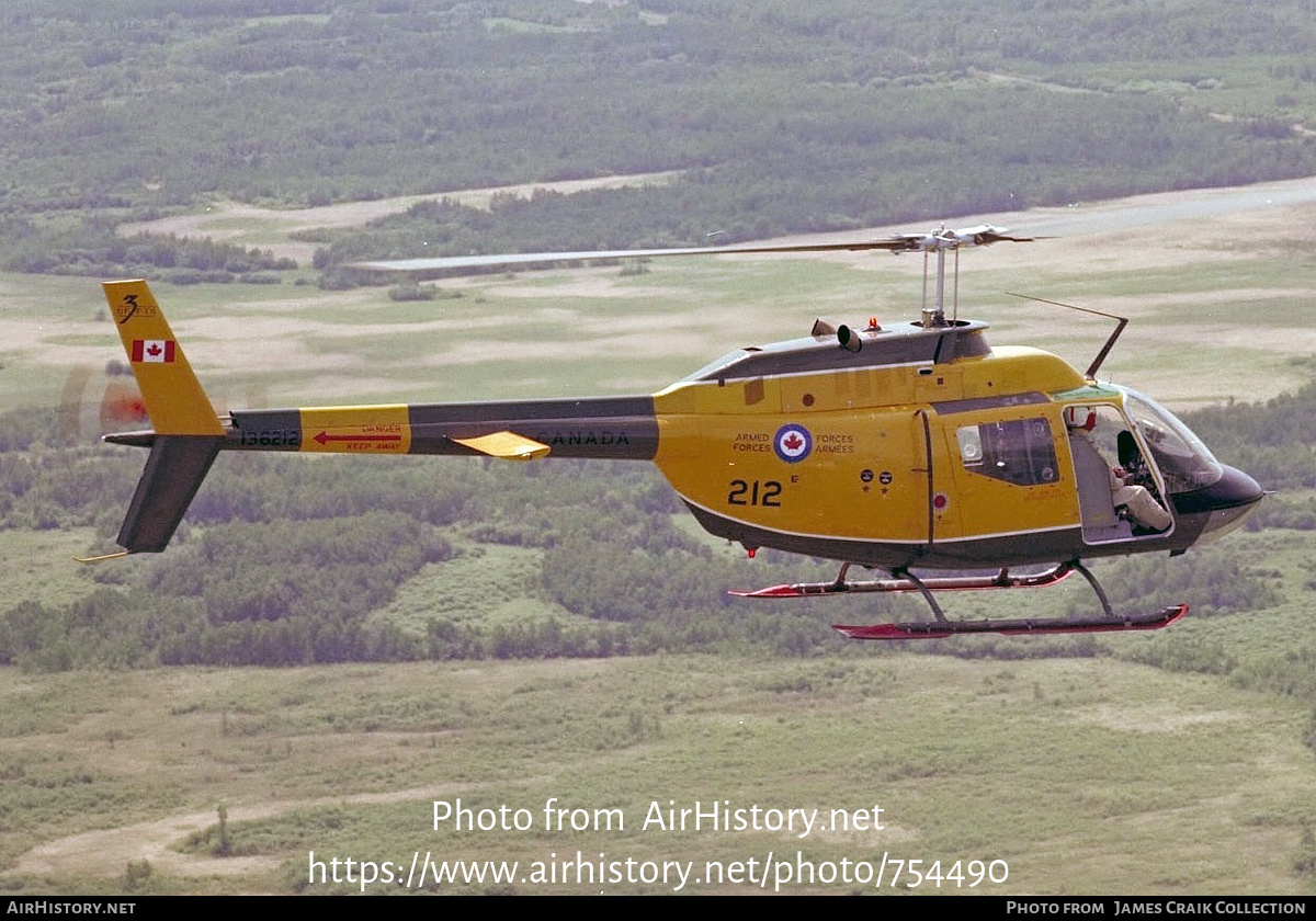 Aircraft Photo of 136212 | Bell CH-136 Kiowa (206A-1/COH-58A) | Canada - Air Force | AirHistory.net #754490