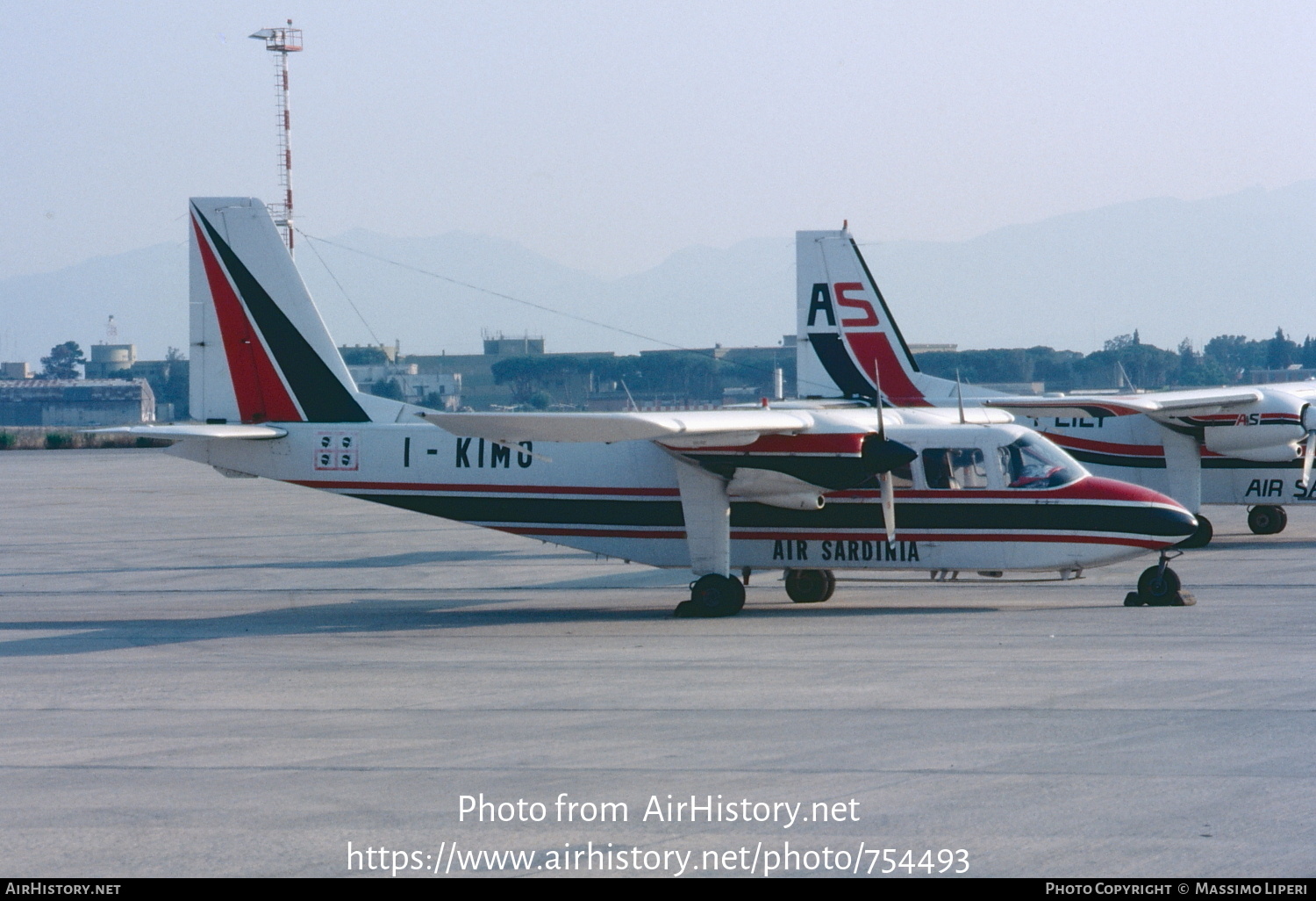 Aircraft Photo of I-KIMO | Britten-Norman BN-2A-21 Islander | Air Sardinia | AirHistory.net #754493