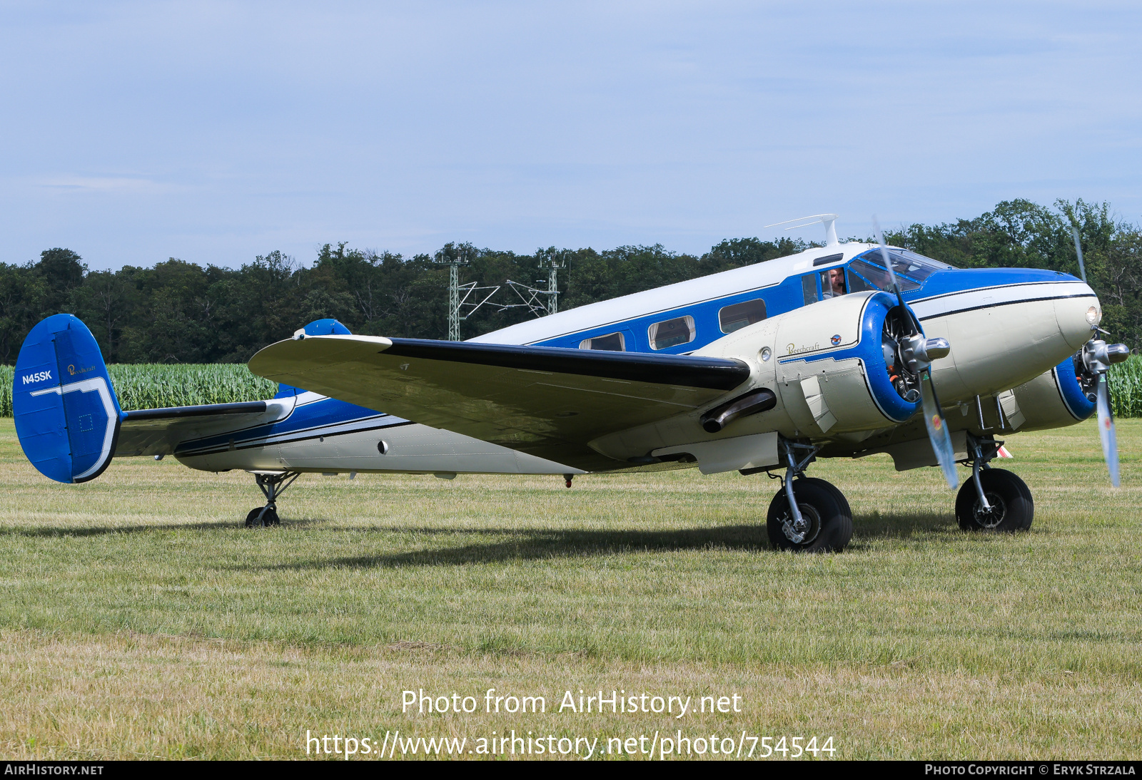 Aircraft Photo of N45SK | Beech C-45H Expeditor | AirHistory.net #754544