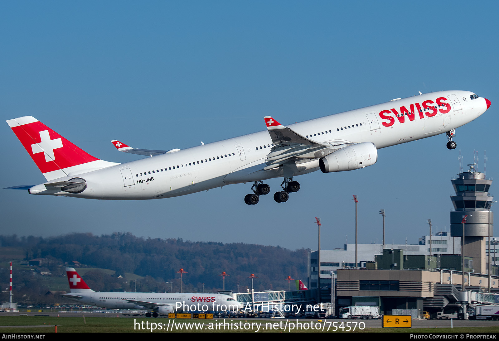 Aircraft Photo of HB-JHB | Airbus A330-343 | Swiss International Air Lines | AirHistory.net #754570