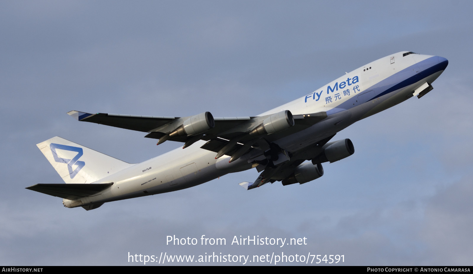 Aircraft Photo of 9H-FLM | Boeing 747-409F/SCD | Fly Meta | AirHistory.net #754591