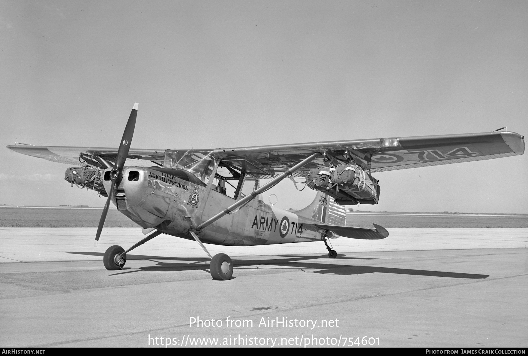 Aircraft Photo of 16714 | Cessna L-19A Bird Dog | Canada - Army | AirHistory.net #754601