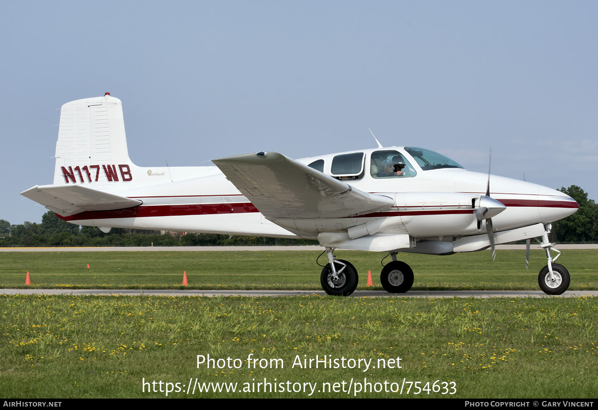 Aircraft Photo of N117BW | Beech D50C Twin Bonanza Excalibur 800 | AirHistory.net #754633