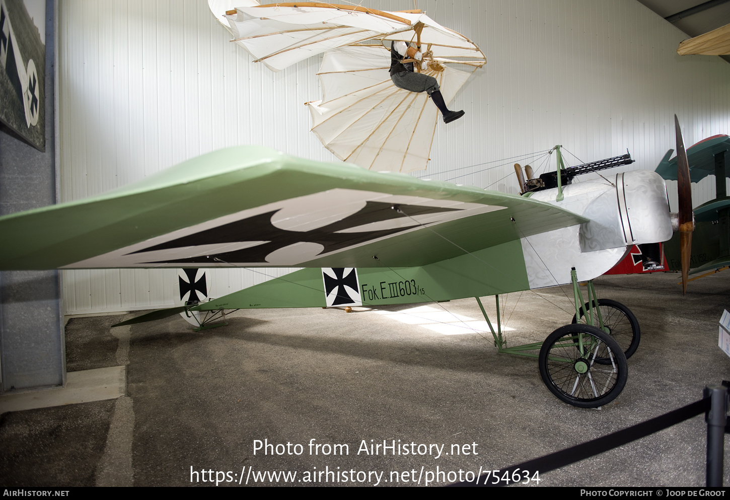 Aircraft Photo of 603/15 | Fokker E.III Eindecker Replica | Germany - Air Force | AirHistory.net #754634