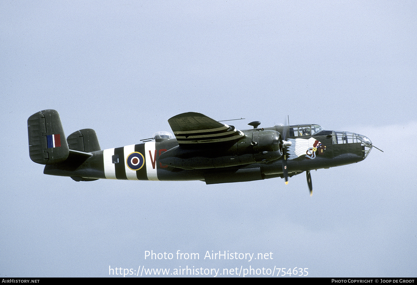 Aircraft Photo of N88972 | North American B-25D Mitchell | UK - Air Force | AirHistory.net #754635