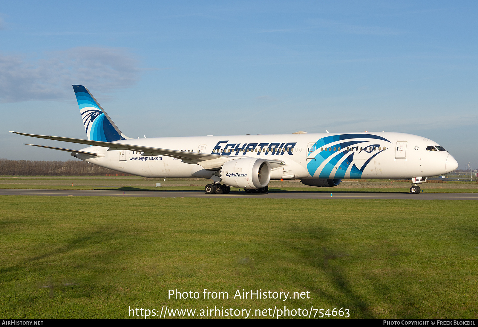 Aircraft Photo of SU-GEU | Boeing 787-9 Dreamliner | EgyptAir | AirHistory.net #754663