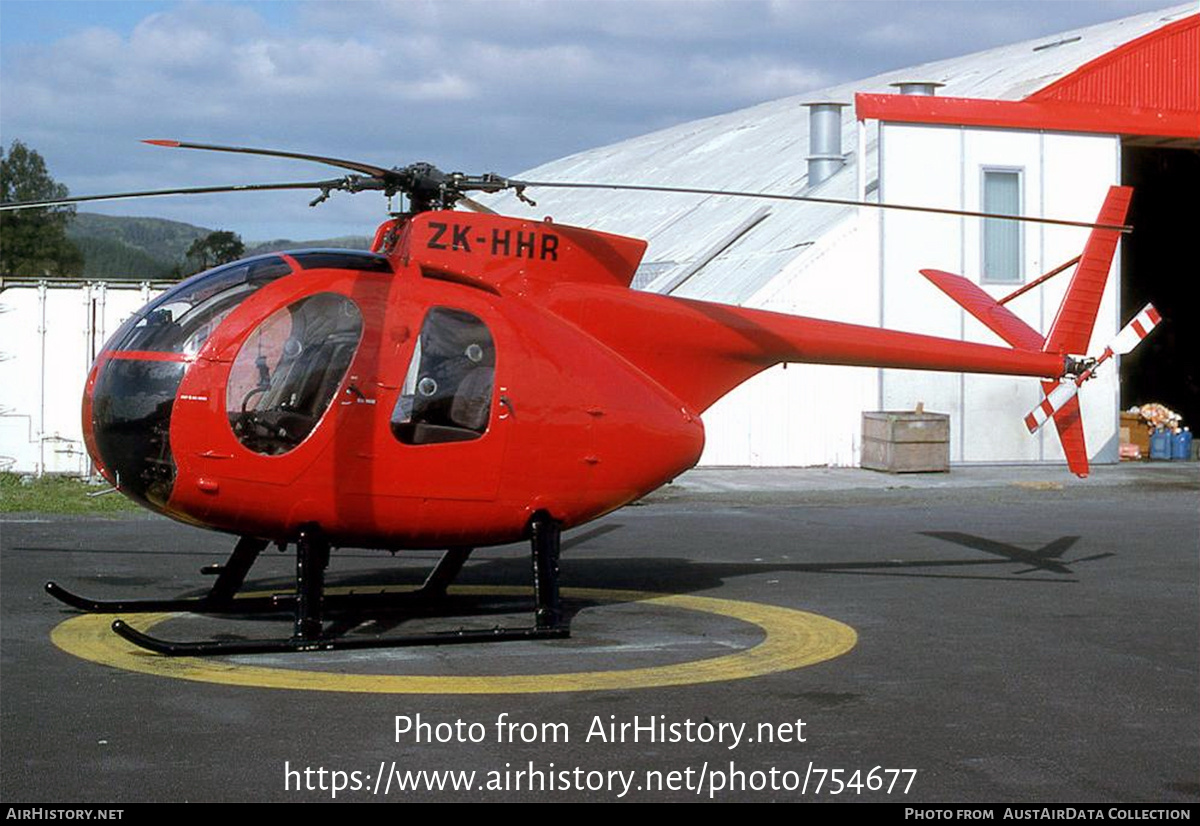 Aircraft Photo of ZK-HHR | Kawasaki-Hughes 369HS (500C) | AirHistory.net #754677