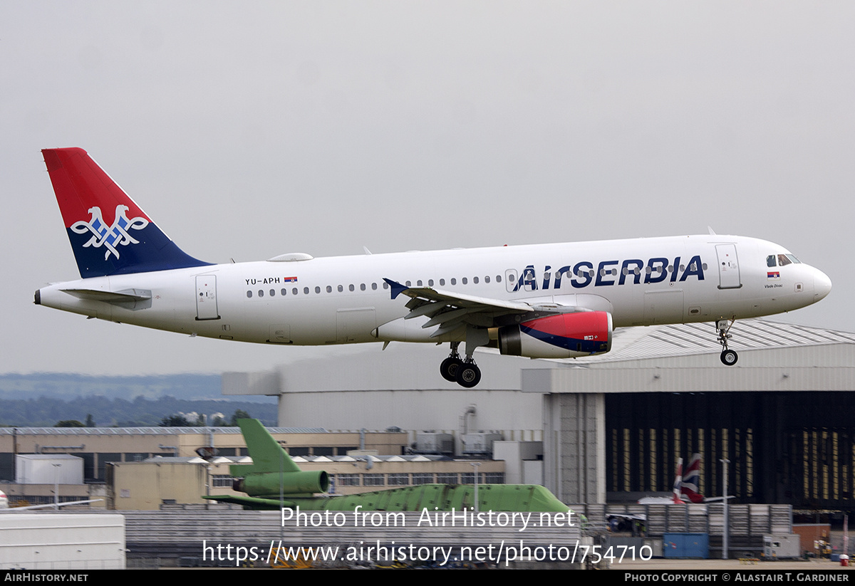 Aircraft Photo of YU-APH | Airbus A320-232 | Air Serbia | AirHistory.net #754710