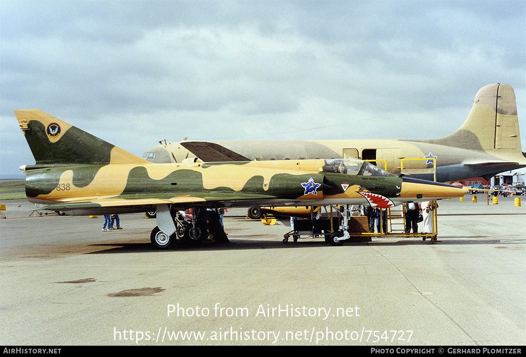 Aircraft Photo of 838 | Dassault Mirage IIIRZ | South Africa - Air Force | AirHistory.net #754727