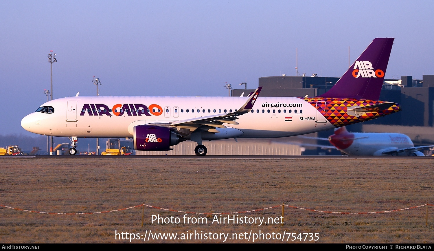 Aircraft Photo of SU-BVM | Airbus A320-251N | Air Cairo | AirHistory.net #754735