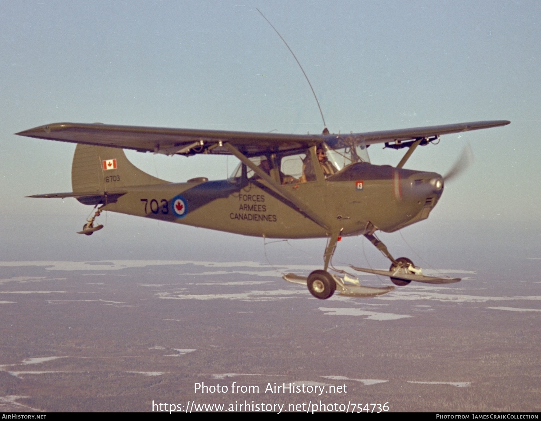 Aircraft Photo of 16703 | Cessna L-19A Bird Dog | Canada - Air Force | AirHistory.net #754736