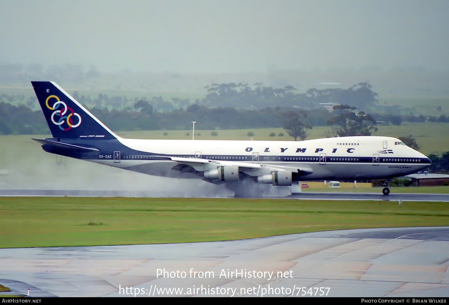 Aircraft Photo of SX-OAE | Boeing 747-212B | Olympic | AirHistory.net #754757