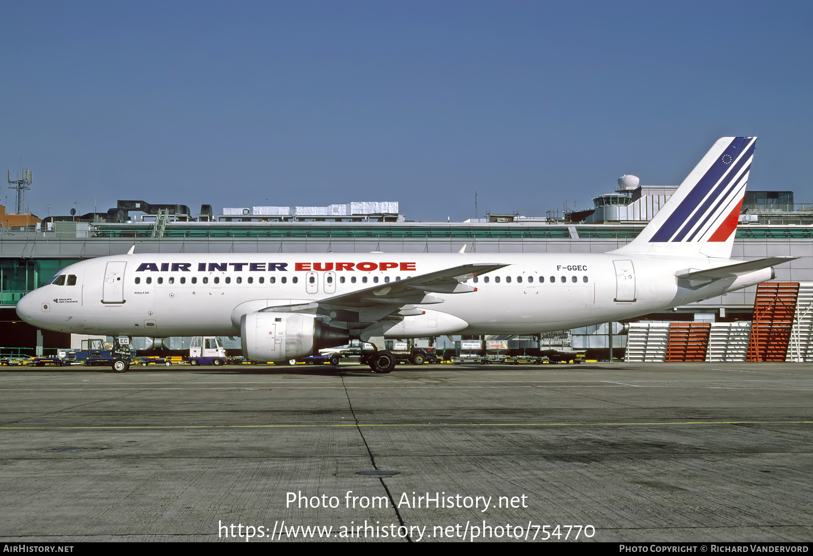 Aircraft Photo of F-GGEC | Airbus A320-111 | Air Inter Europe | AirHistory.net #754770