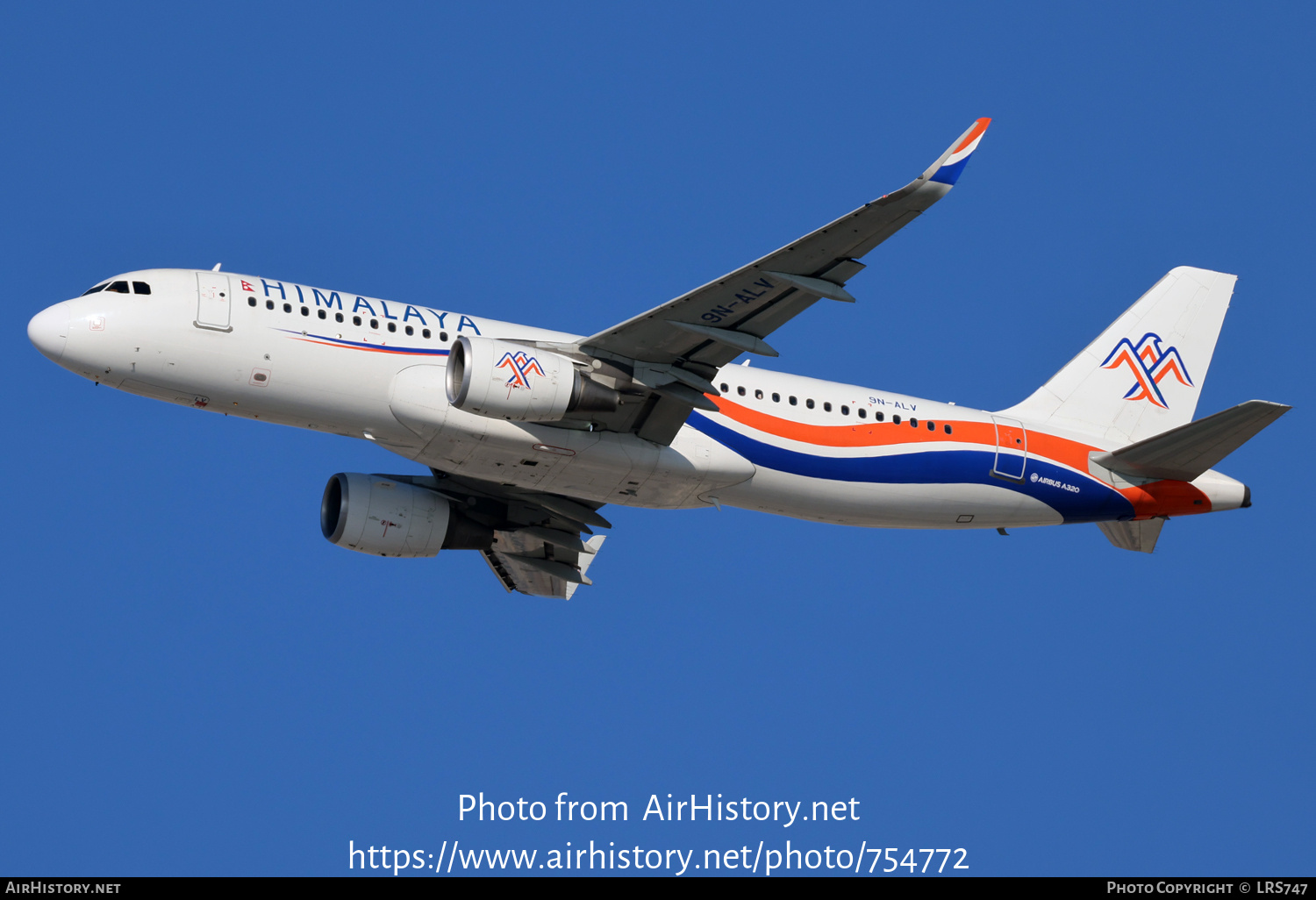 Aircraft Photo of 9N-ALV | Airbus A320-214 | Himalaya Airlines | AirHistory.net #754772