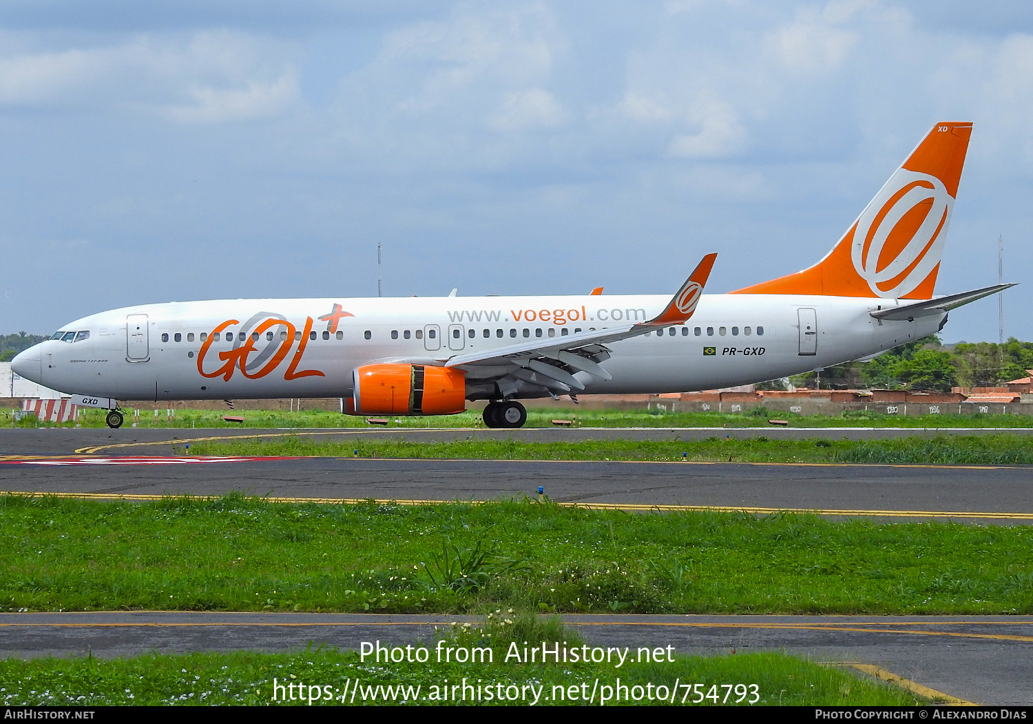 Aircraft Photo of PR-GXD | Boeing 737-8EH | GOL Linhas Aéreas | AirHistory.net #754793