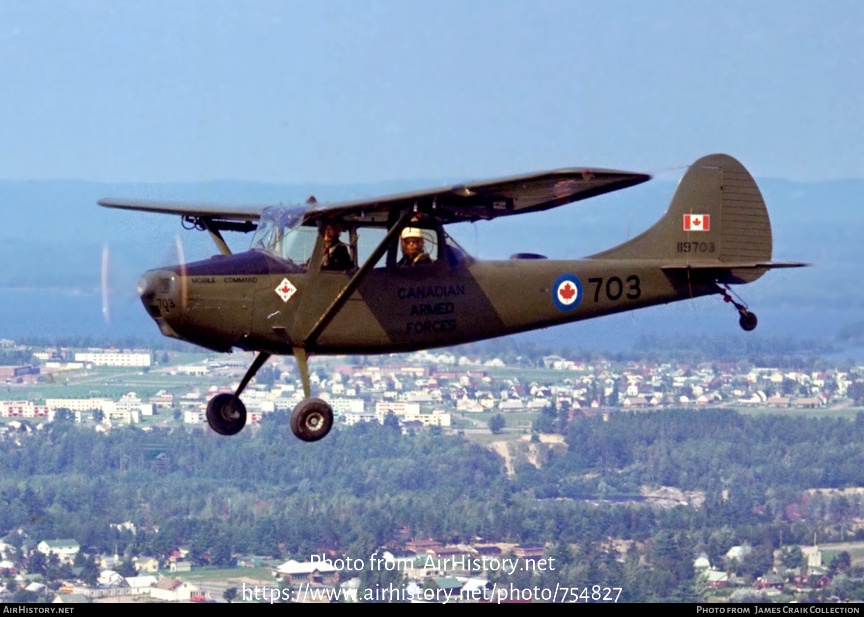 Aircraft Photo of 119703 | Cessna L-19A Bird Dog | Canada - Air Force | AirHistory.net #754827