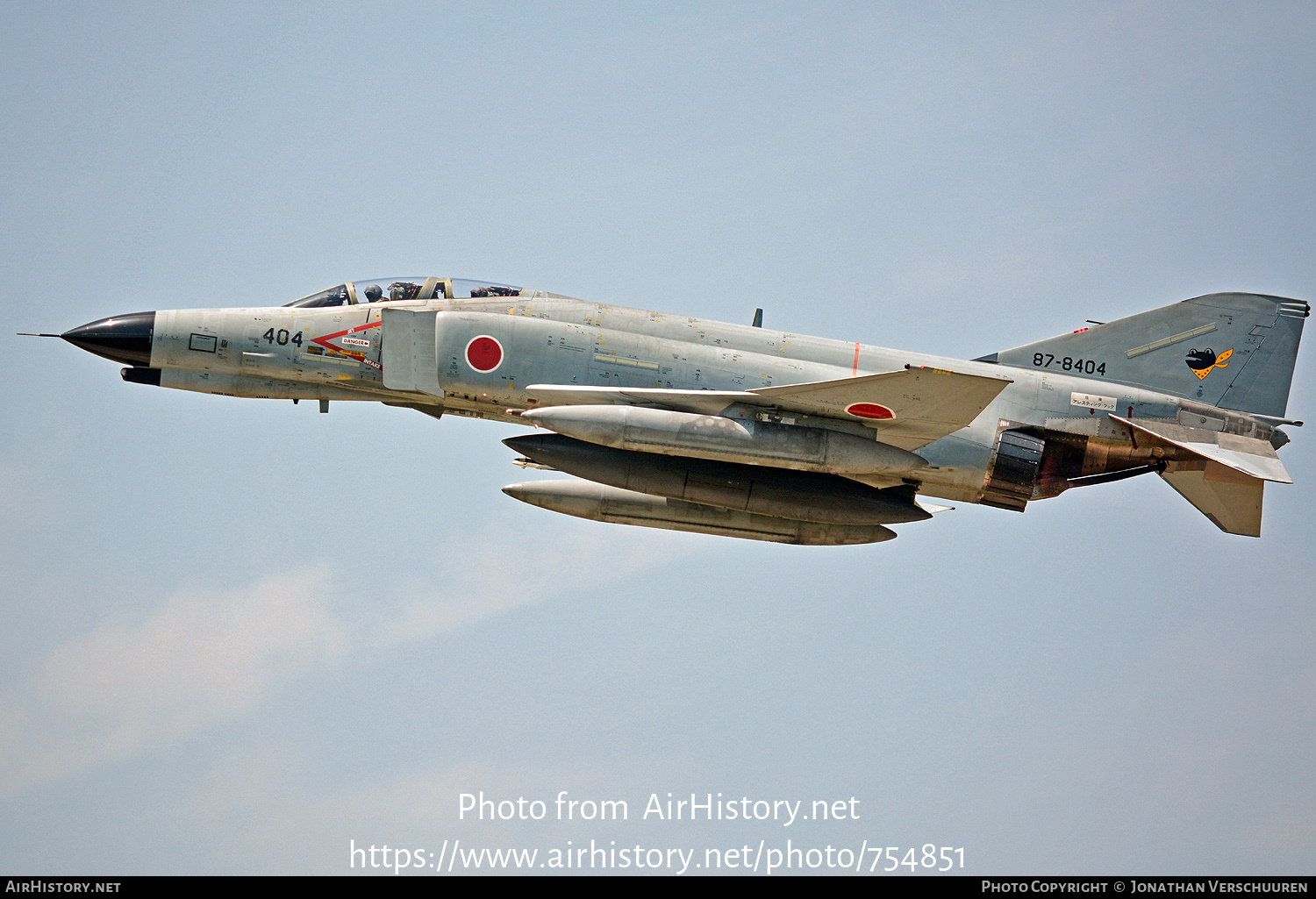 Aircraft Photo of 87-8404 | McDonnell Douglas F-4EJ Kai Phantom II | Japan - Air Force | AirHistory.net #754851