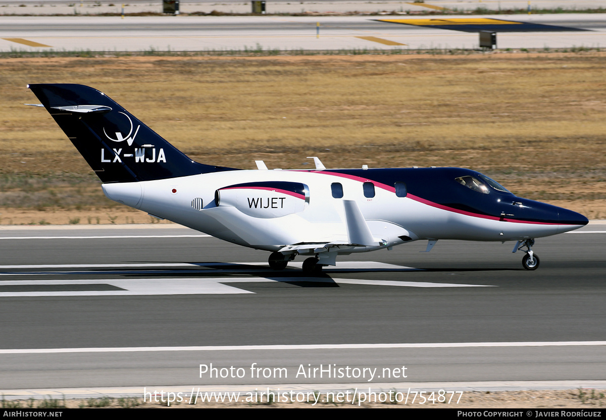 Aircraft Photo of LX-WJA | Honda HA-420 HondaJet | Wijet | AirHistory.net #754877