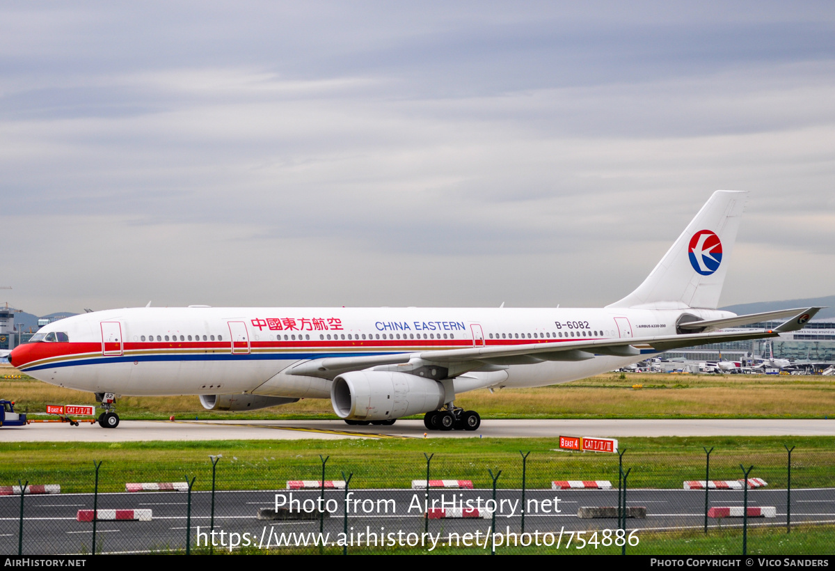 Aircraft Photo of B-6082 | Airbus A330-243 | China Eastern Airlines | AirHistory.net #754886