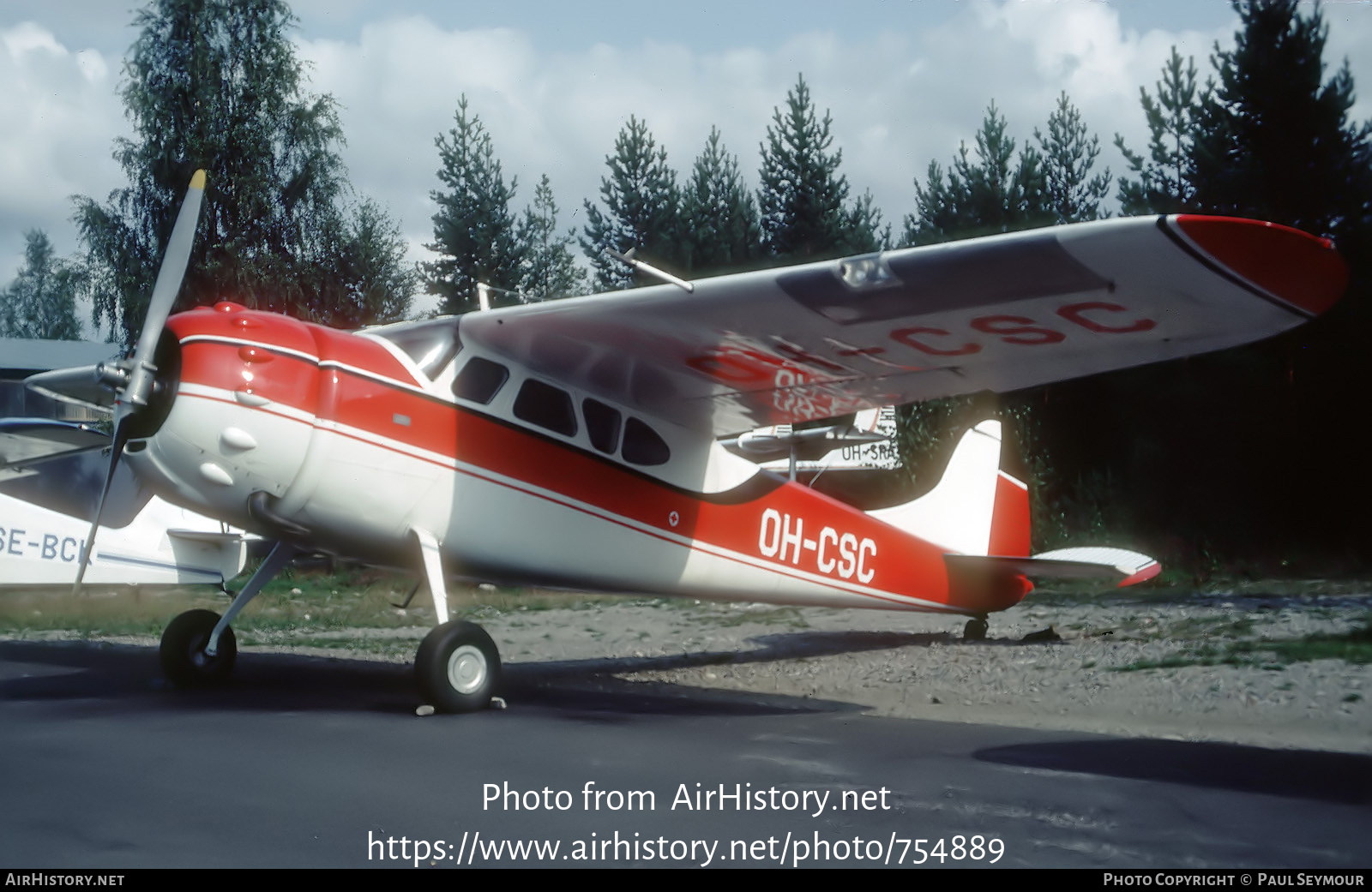 Aircraft Photo of OH-CSC | Cessna 195B | AirHistory.net #754889