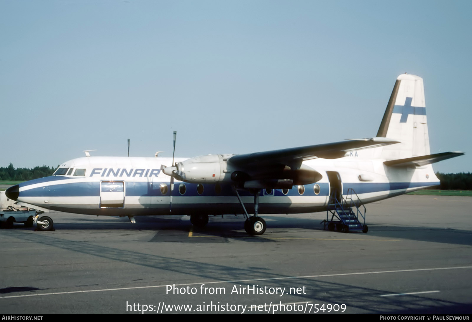 Aircraft Photo of OH-LKA | Fokker F27-200 Friendship | Finnair | AirHistory.net #754909