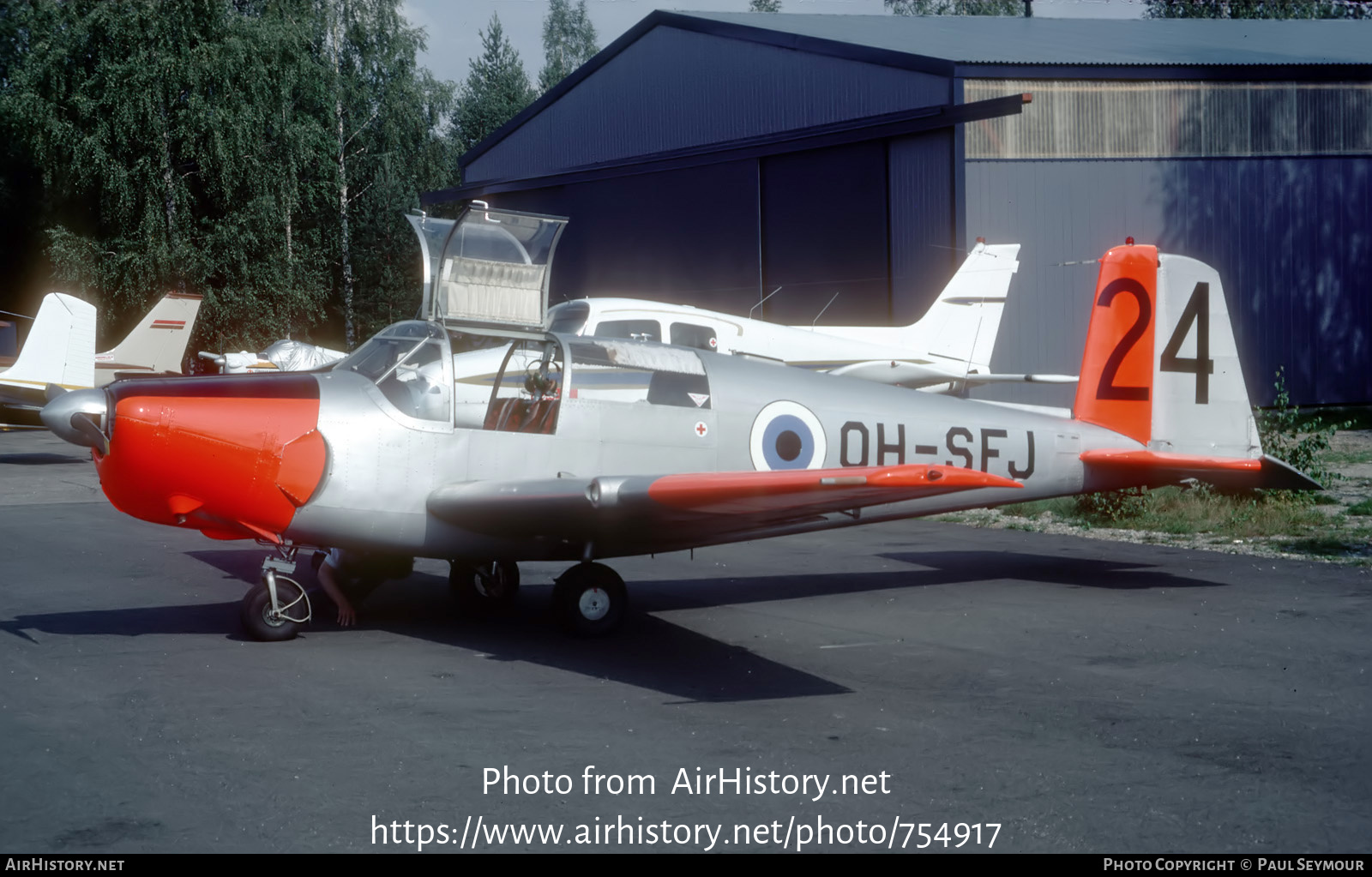 Aircraft Photo of OH-SFJ | Saab 91D Safir | Finland - Air Force | AirHistory.net #754917