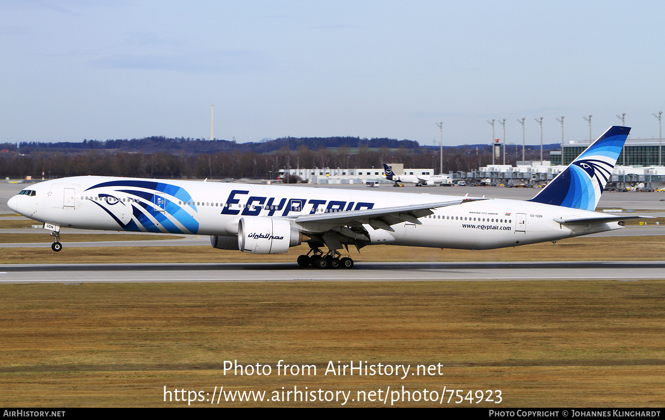 Aircraft Photo of SU-GDN | Boeing 777-36N/ER | EgyptAir | AirHistory.net #754923