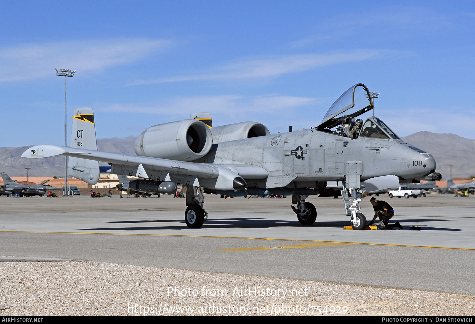 Aircraft Photo of 79-0108 / AF79-108 | Fairchild A-10A Thunderbolt II | USA - Air Force | AirHistory.net #754929