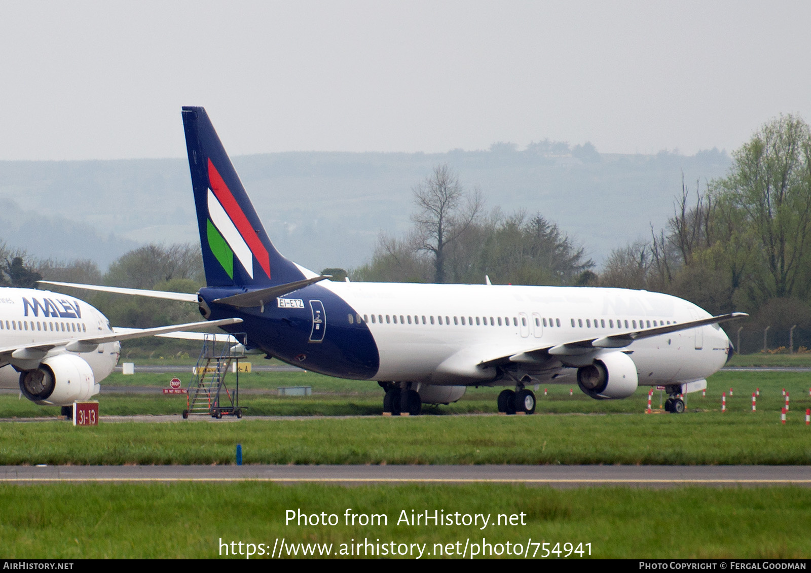 Aircraft Photo of EI-ETZ | Boeing 737-8Q8 | Malév - Hungarian Airlines | AirHistory.net #754941