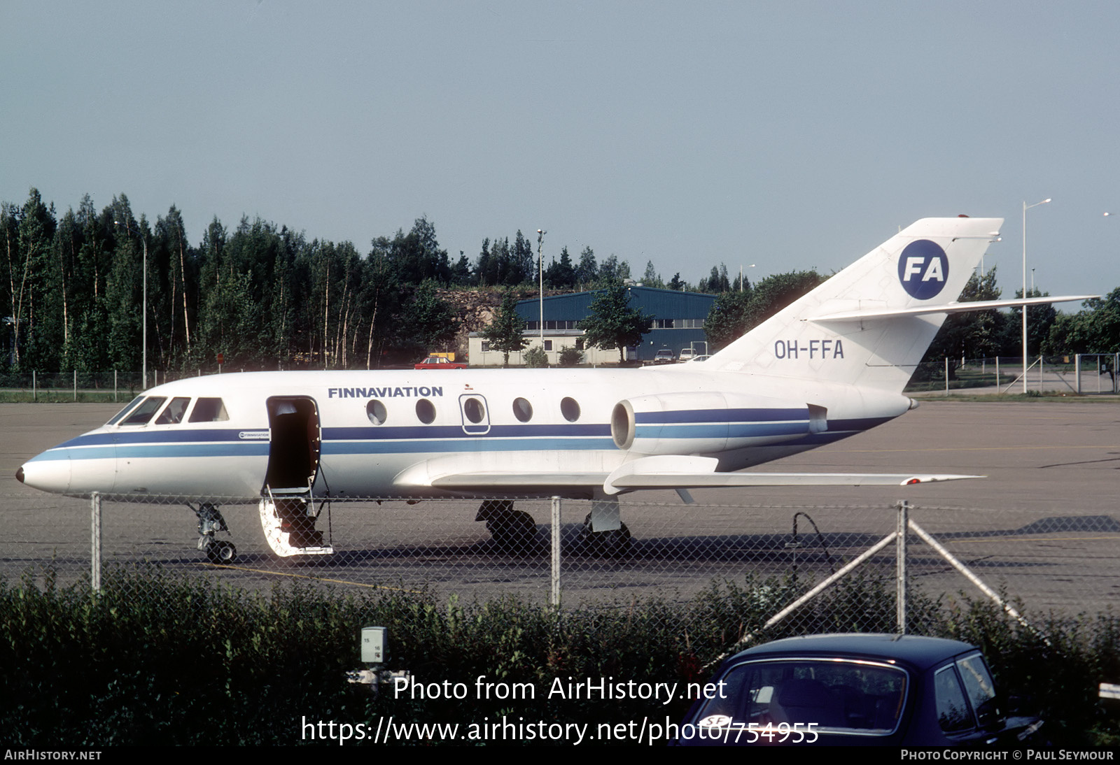 Aircraft Photo of OH-FFA | Dassault Falcon 20C | Finnaviation | AirHistory.net #754955