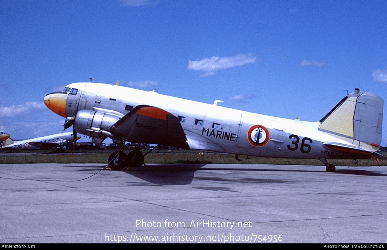 Aircraft Photo of 36 | Douglas C-47A Skytrain | France - Navy | AirHistory.net #754956